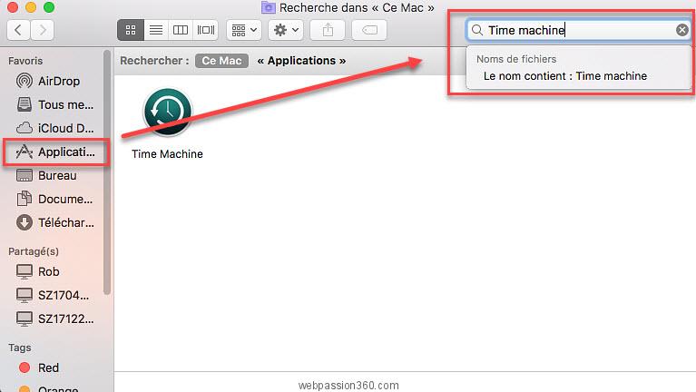 Time Machine - reinitialiser Mac Pro