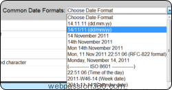 MysqlFormatDate.com, interface graphique pour créer une date SQL en utilisant la fonction MySQL DATE_FORMAT 2
