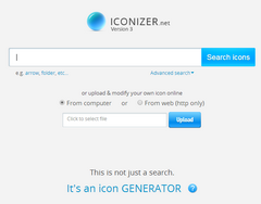 Iconizer : Générer et télécharger des icônes gratuites 2