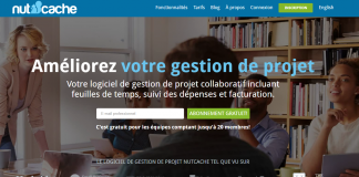 nutcache gestion de projet collaboratif