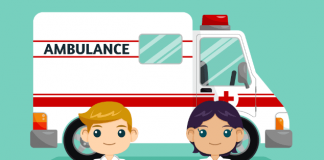 Ambulance Belgique pour blessés